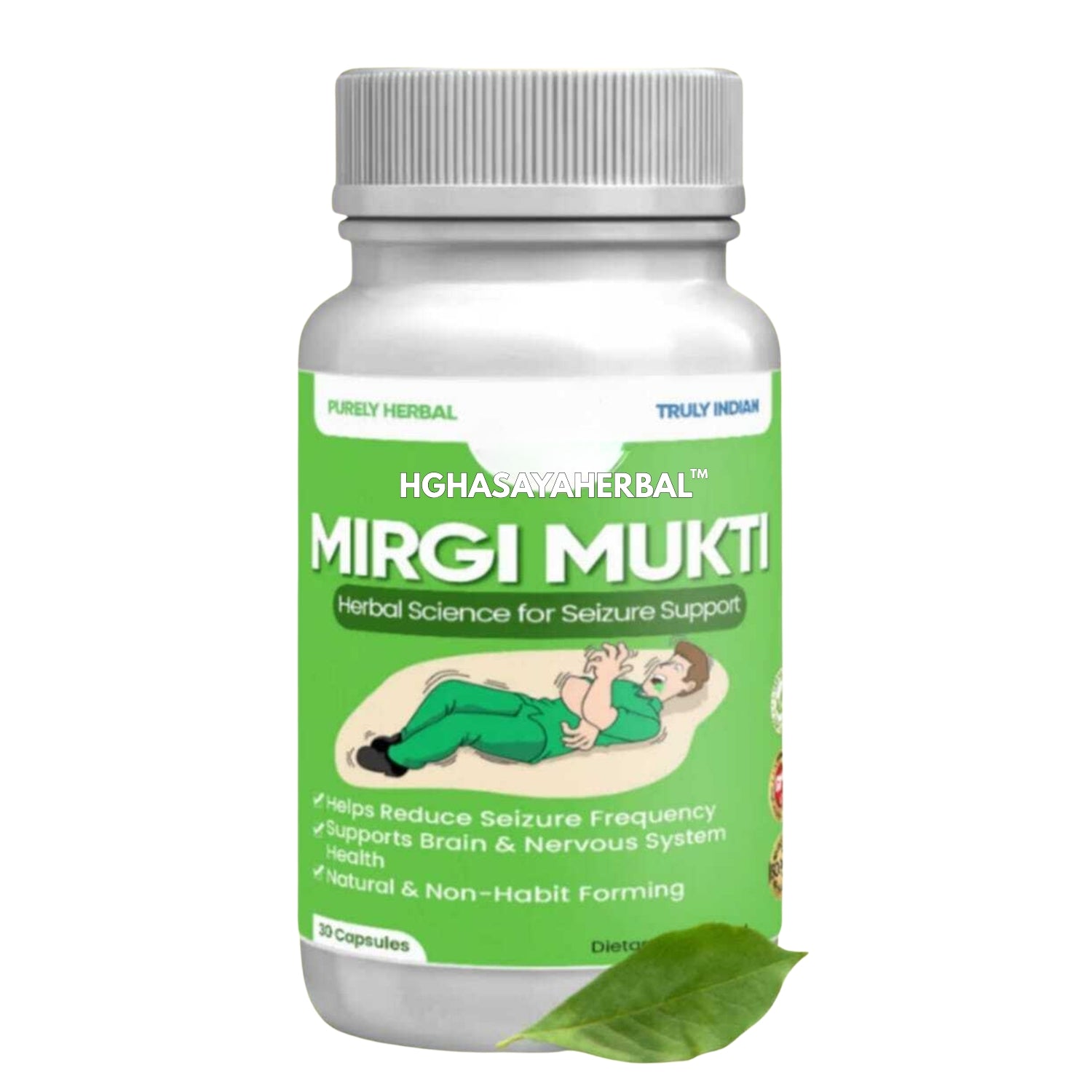HGHASAYAHERBAL Mirgi Mukti 30 Capsule